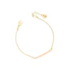 EB – armbandje met fijne steentjes apricot