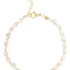 EB – vergulde armband met zoetwaterparels
