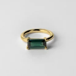 Lore Van Keer – credo ring met spinel toermalijn zilver verguld