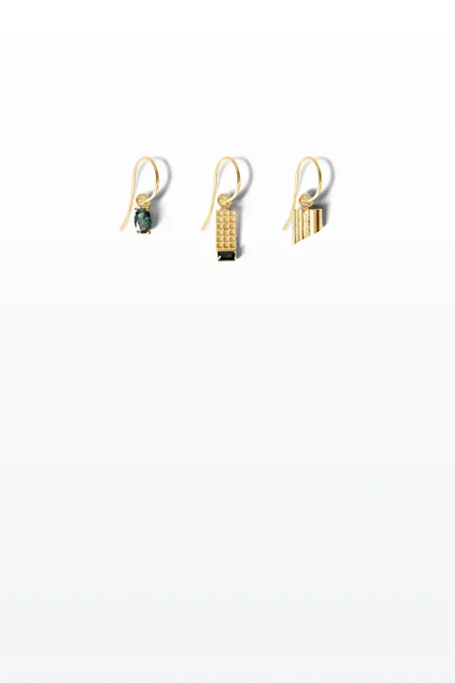 Lore Van Keer – lucem set van 3 zilver verguld