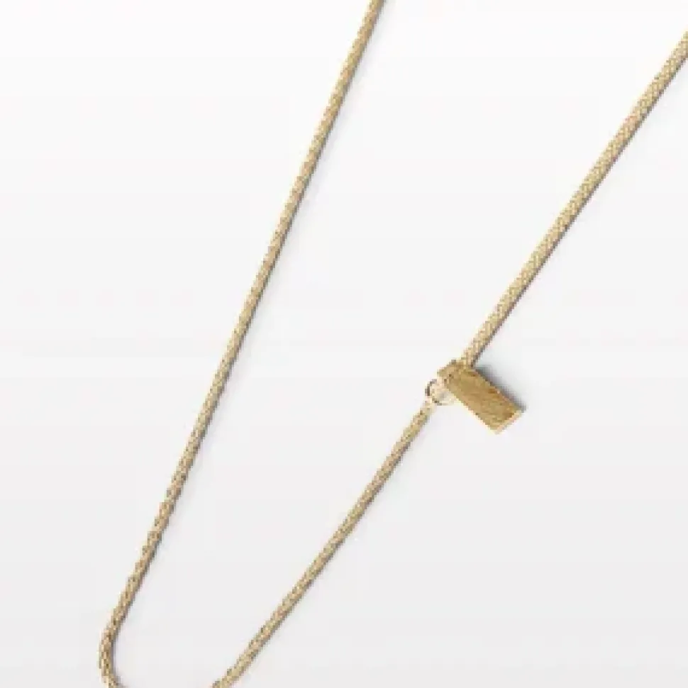 Lore Van Keer – stereotype ketting zilver verguld