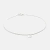 MHL – armband plat schijfje zilver