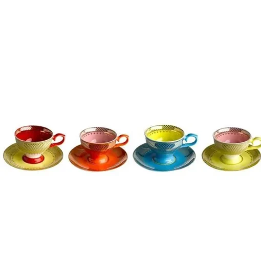 Polspotten – set van 4 espresso kopjes grandma