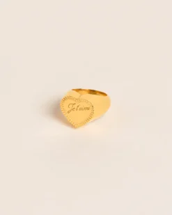 Wouters&Hendrix – hart-signet ring je t’aime