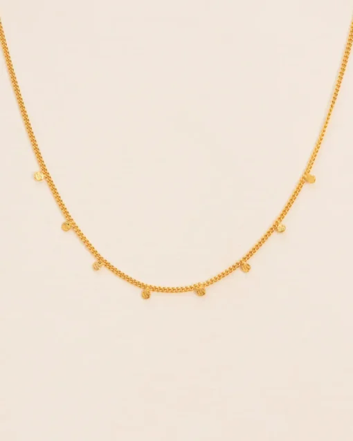 Wouters&Hendrix – ketting met gehamerde rondjes