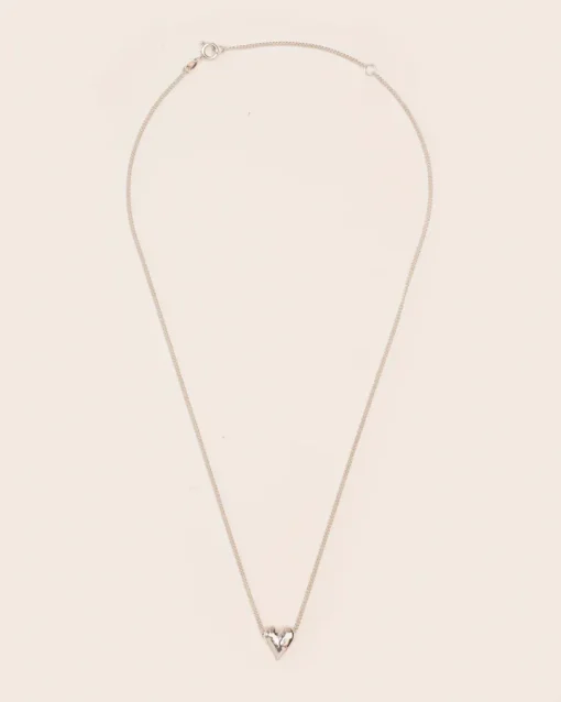 Wouters&Hendrix – ketting met gehamerd hartje