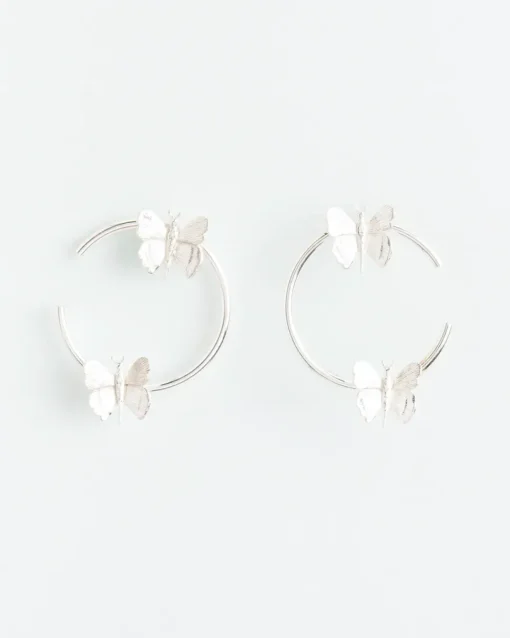 Wouters&Hendrix – studs met hoop en vlinders