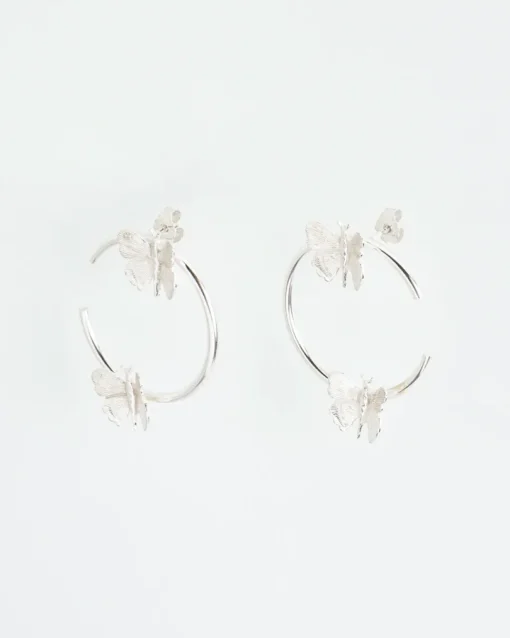 Wouters&Hendrix – studs met hoop en vlinders