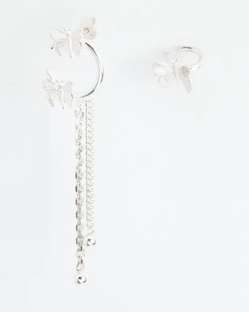 Wouters&Hendrix – studs met hoop en vlinders