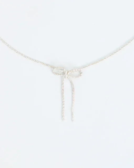Wouters&Hendrix – textured ketting met strikje